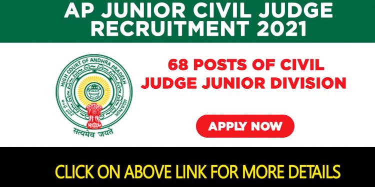 AP Junior Civil Judge Recruitment 2021