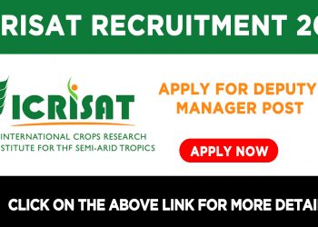 ICRISAT Recruitment 2021