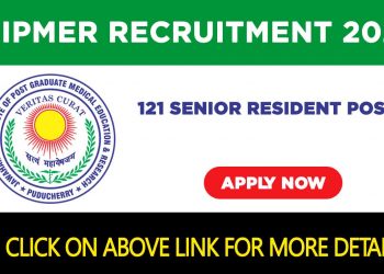 JIPMER Recruitment 2021