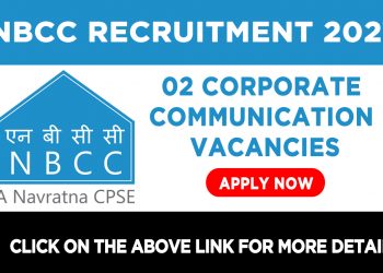 NBCC Recruitment 2021