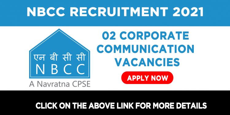 NBCC Recruitment 2021