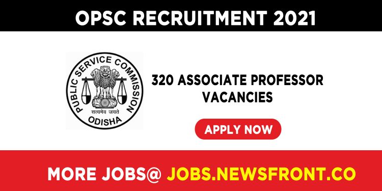 OPSC Recruitment 2021