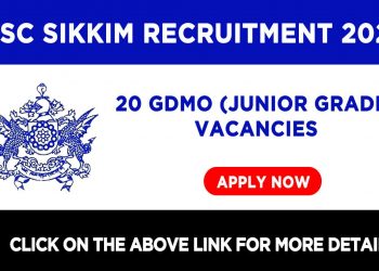 SPSC Sikkim Recruitment 2021