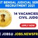 West Bengal Judicial Service Recruitment 2021