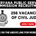 Haryana Public Service Commission Recruitment