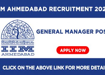IIM Ahmedabad Recruitment 2021