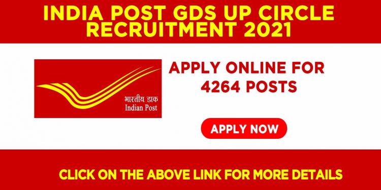 India Post GDS UP Circle Recruitment 2021