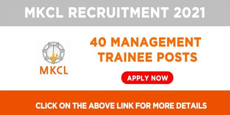 MKCL Recruitment 2021