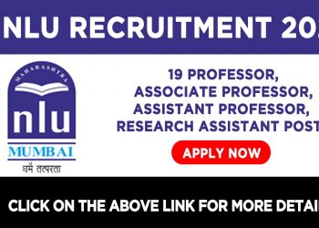 MNLU Recruitment 2021