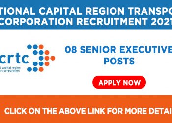 National Capital Region Transport Corporation Recruitment 2021