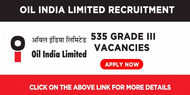Oil India Limited Recruitment