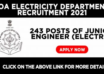 goa electricity department recruitment 2021