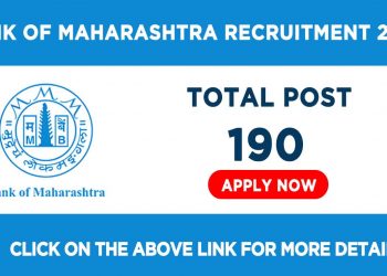 Bank of Maharashtra Recruitment 2021
