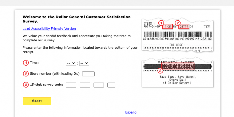 dollar general survey